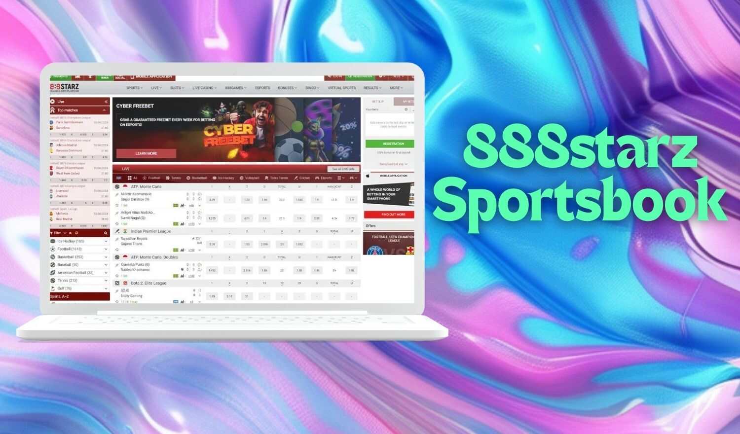 888starz India Sportsbook gaming site review