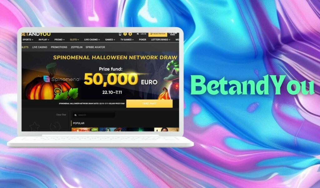 BetandYou website for online betting in India