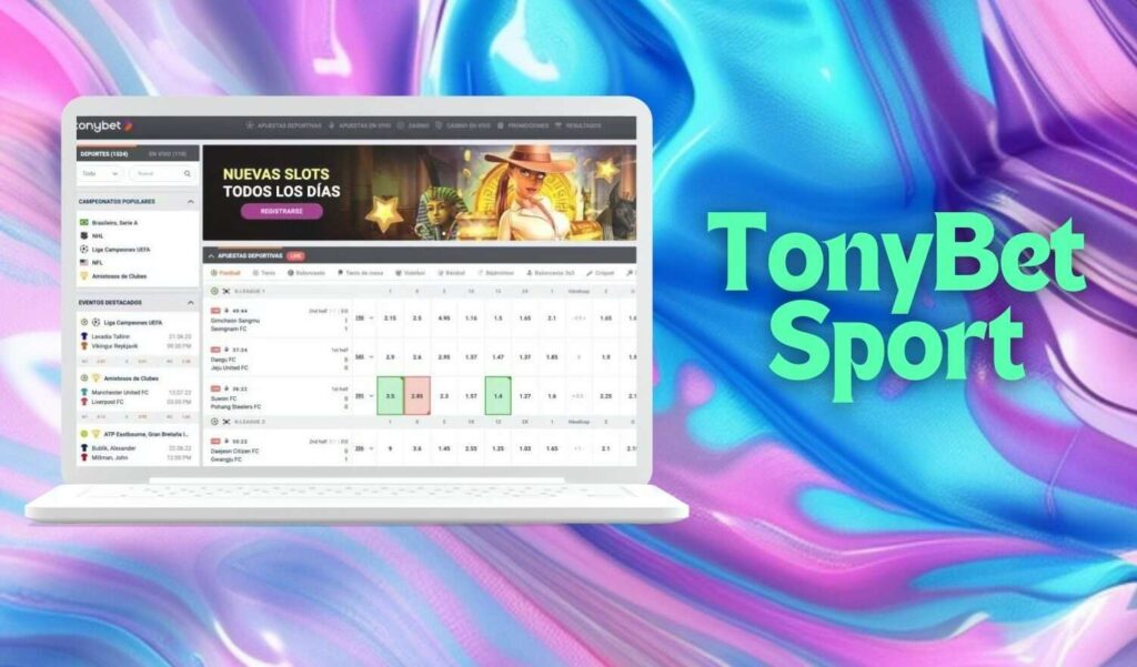 TonyBet Sport betting website overview in India